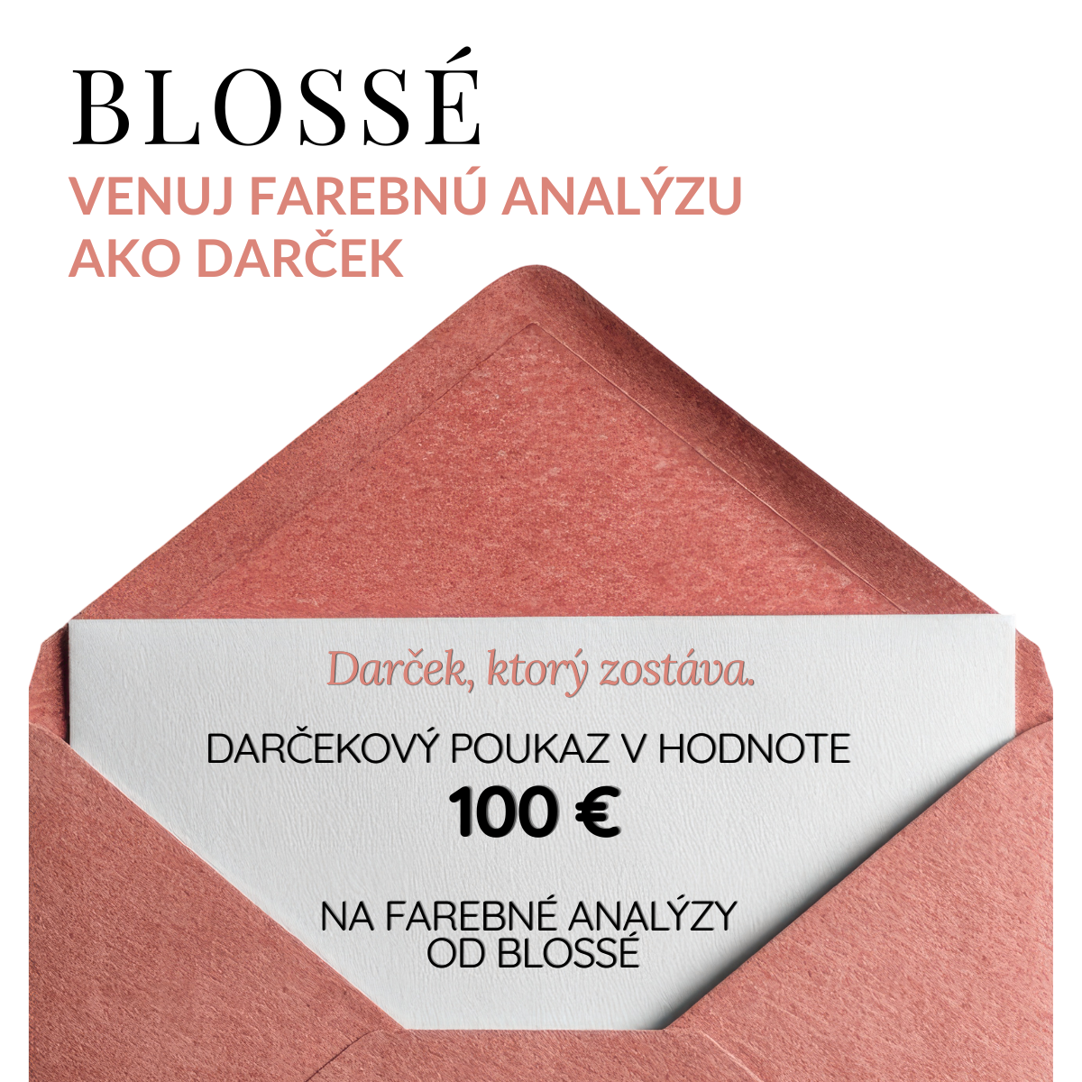 Darčeková poukážka | BLOSSÉ
