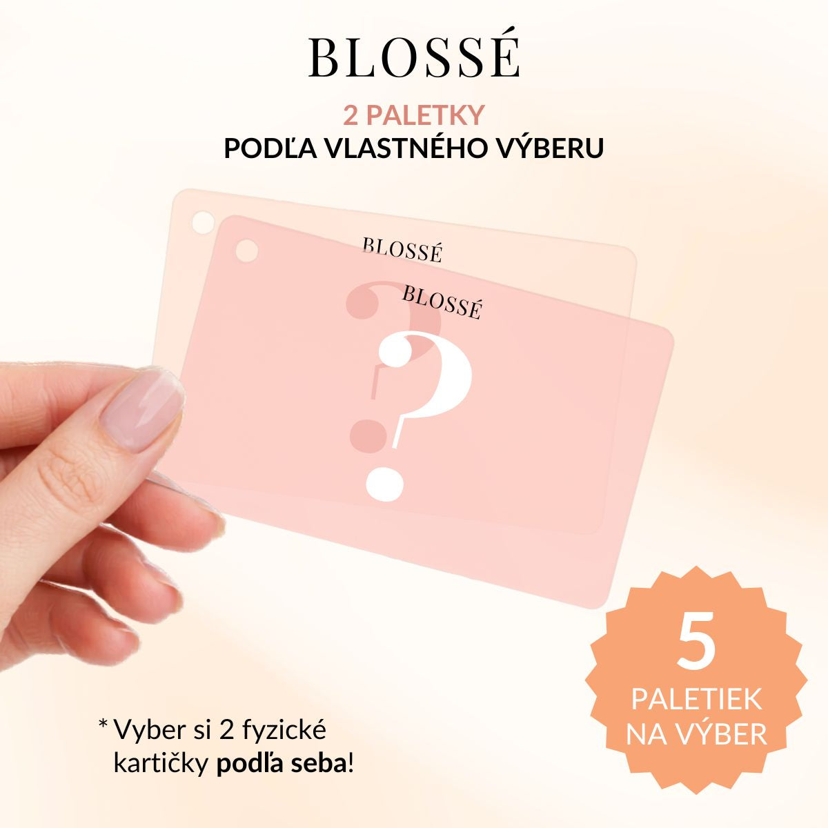 Výhodný 2PACK Paletiek | BLOSSÉ