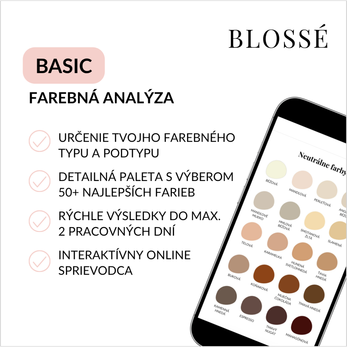 Farebná analýza | BLOSSÉ