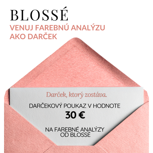 Darčeková poukážka | BLOSSÉ