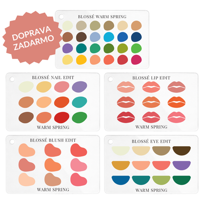 Kompletný balíček | Oblečenie + Make-up | 5 paletiek + DARČEK ZADARMO | BLOSSÉ