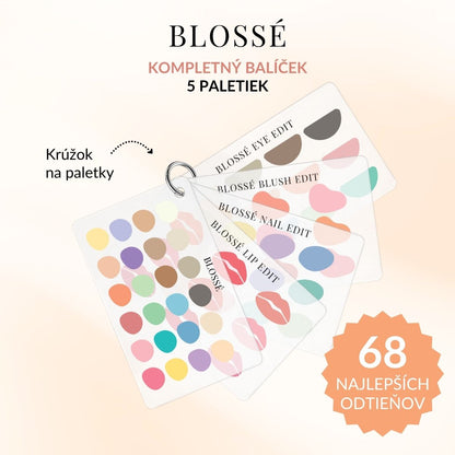 Kompletný balíček | Oblečenie + Make-up | 5 paletiek + DARČEK ZADARMO | BLOSSÉ