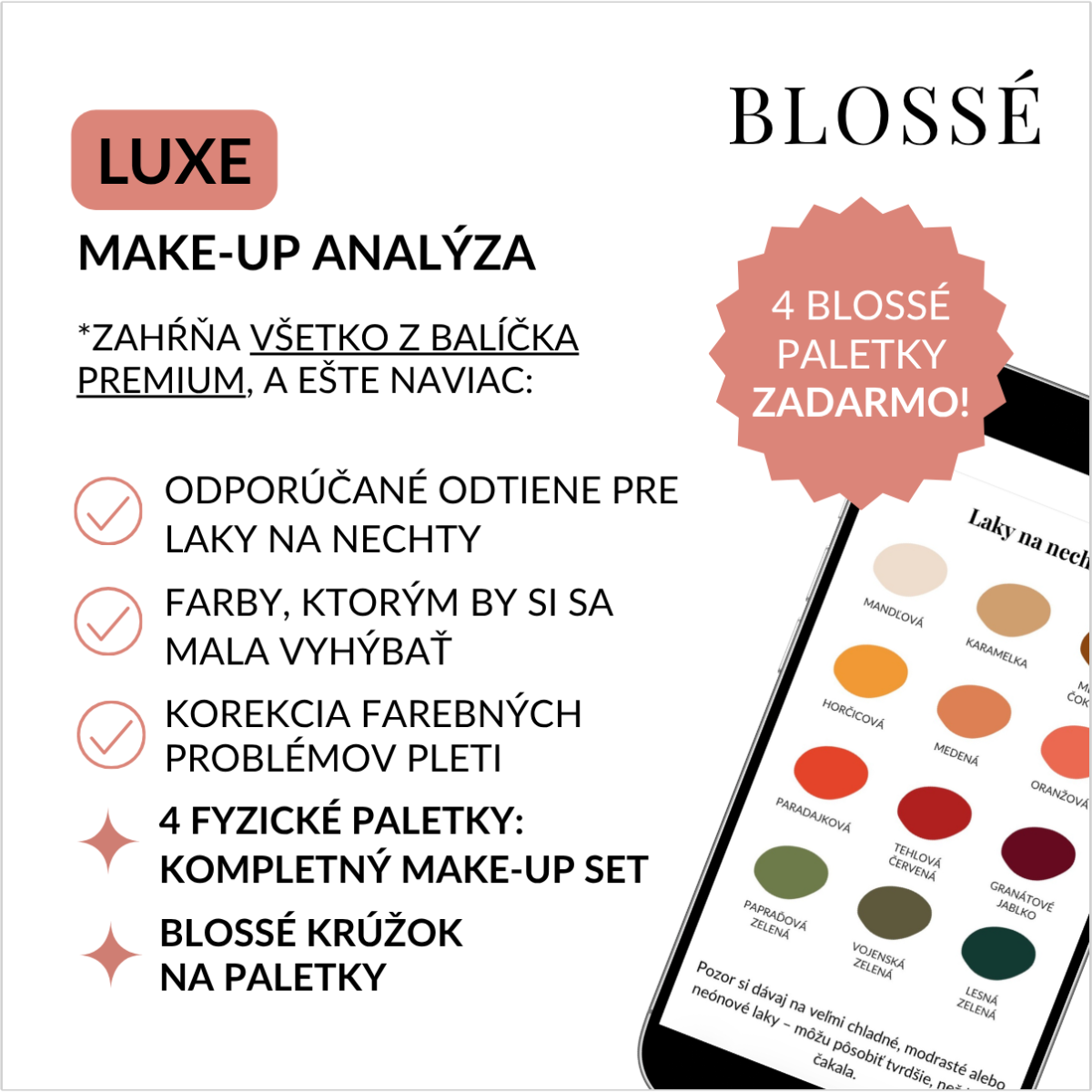 Make-up analýza | BLOSSÉ