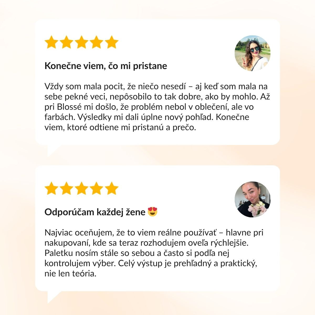 Kompletný balíček | Oblečenie + Make-up | 5 paletiek + DARČEK ZADARMO | BLOSSÉ