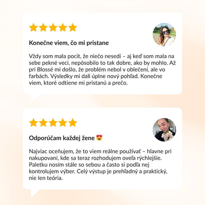 Kompletný balíček | Oblečenie + Make-up | 5 paletiek + DARČEK ZADARMO | BLOSSÉ